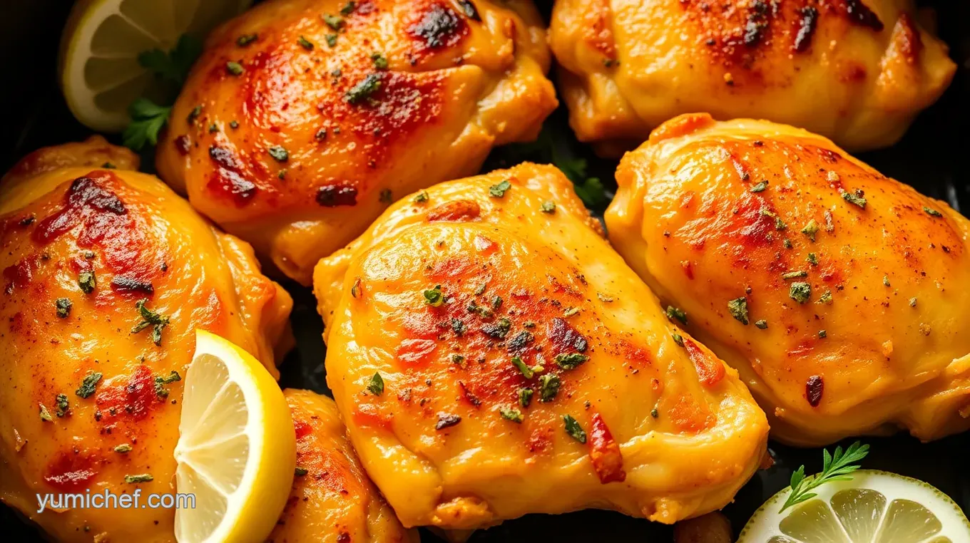 Air Fryer Chicken Thighs with Zesty Flavor