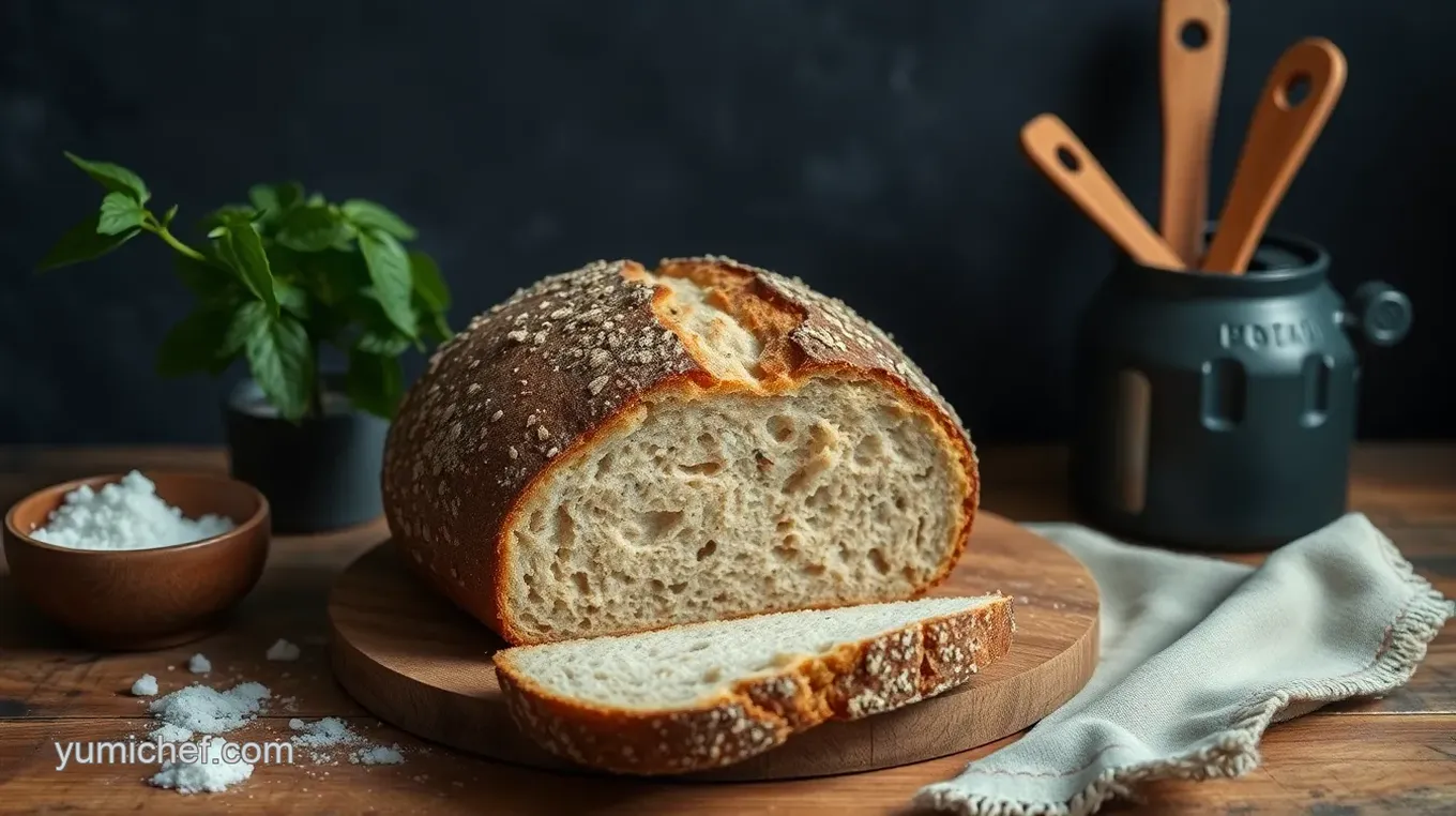 Crusty Artisan Sourdough Bread: A Healthy & Delicious Delight