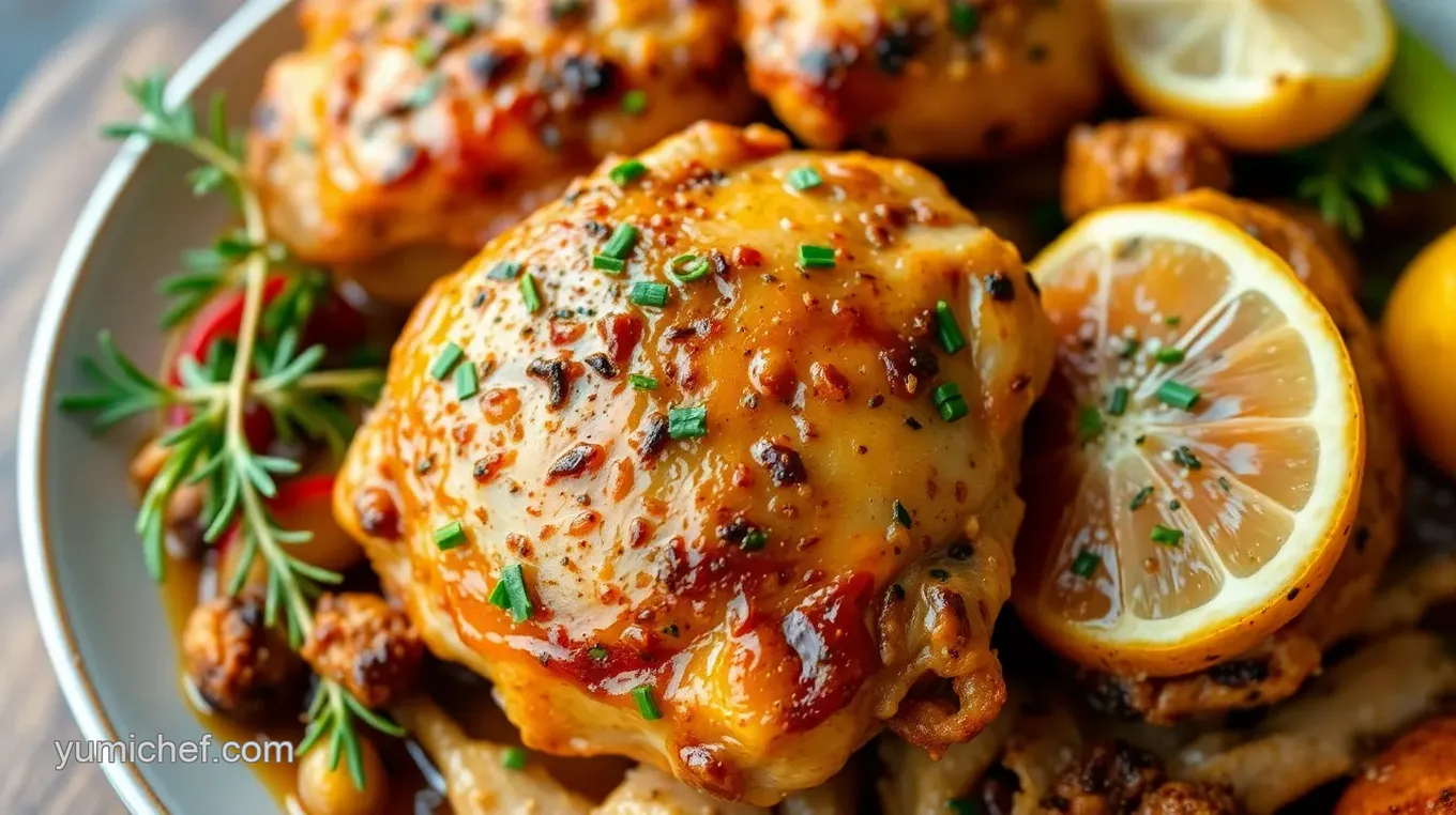 Chef Dennis’ Savory Herb Chicken Thighs