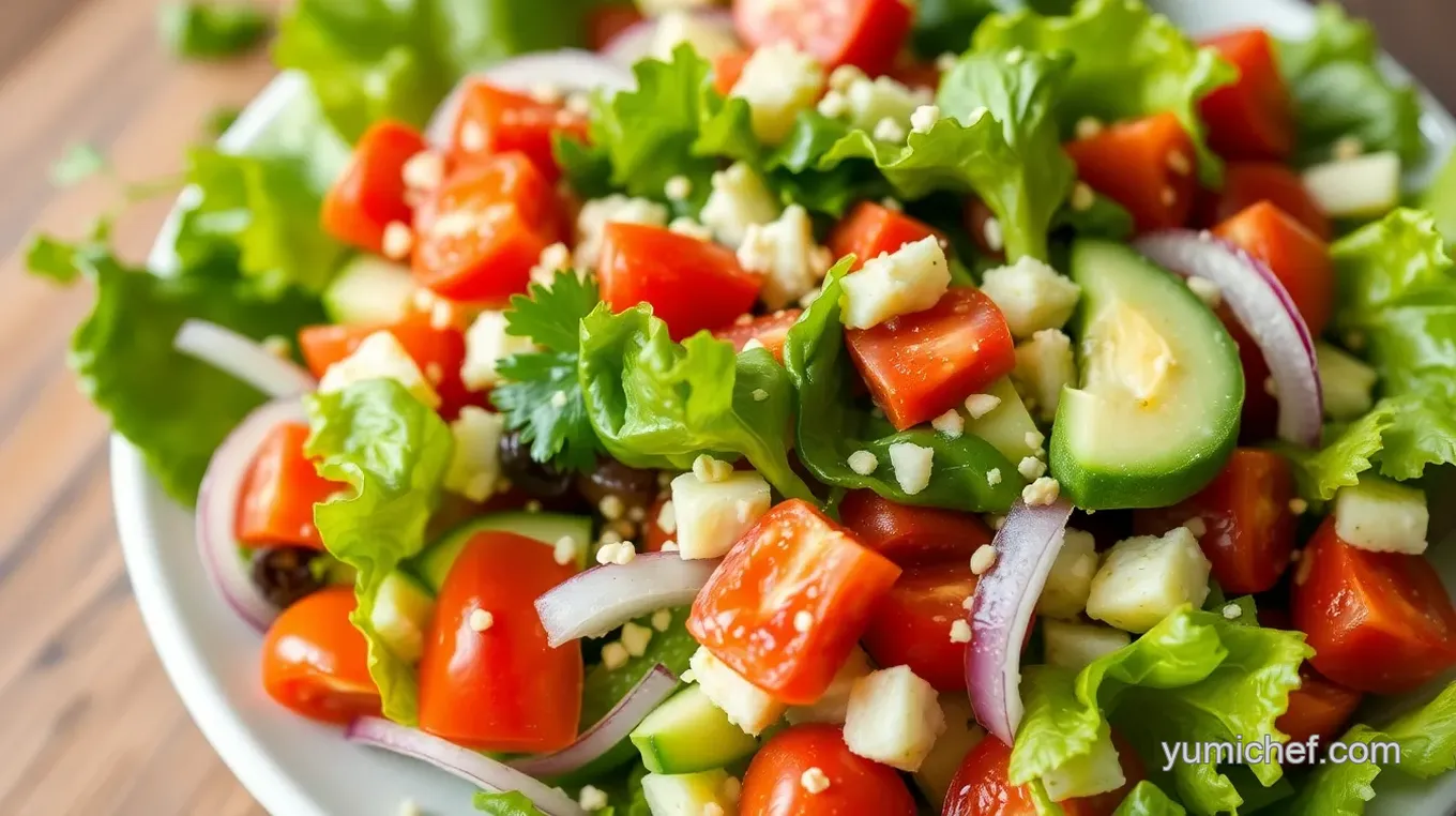 Fresh Artisan Lettuce Salad in 15 Minutes