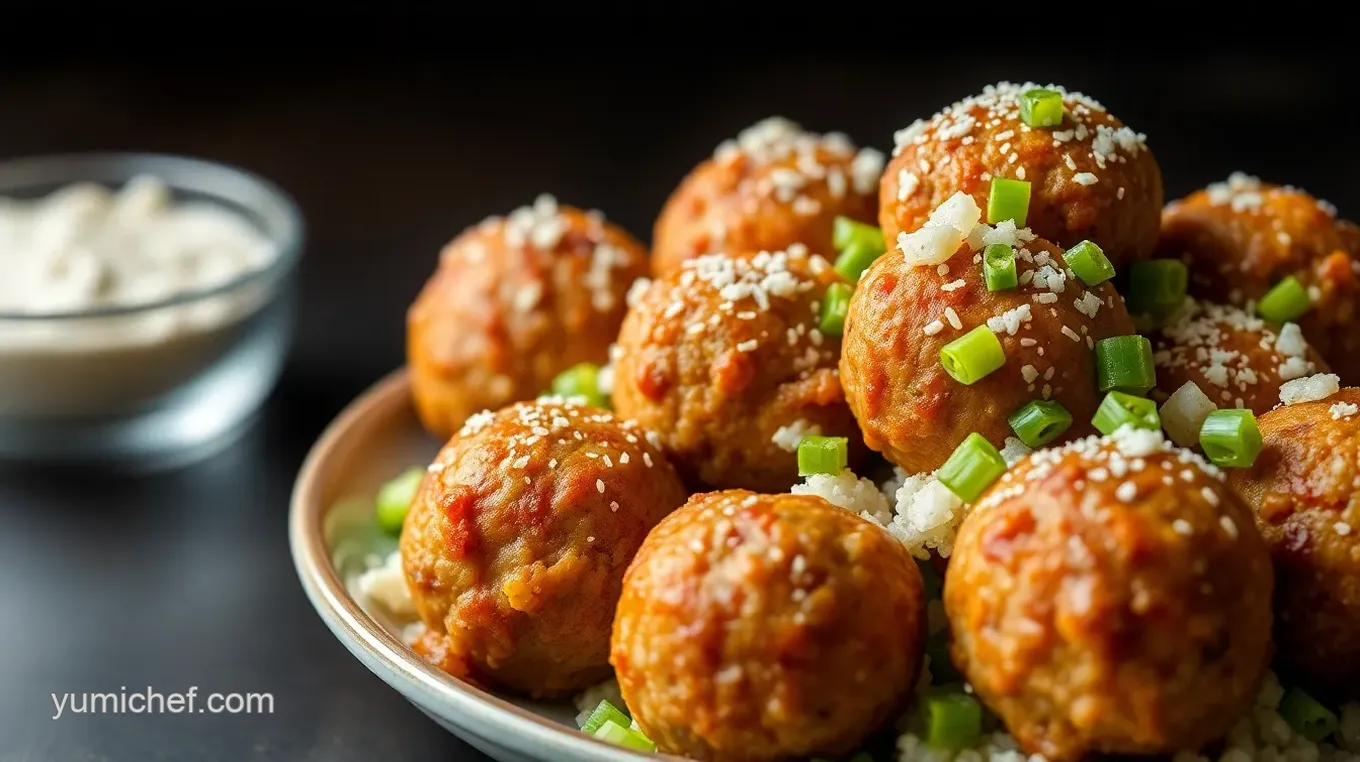 Fry Pork Boudin Balls with Hot Cheetos