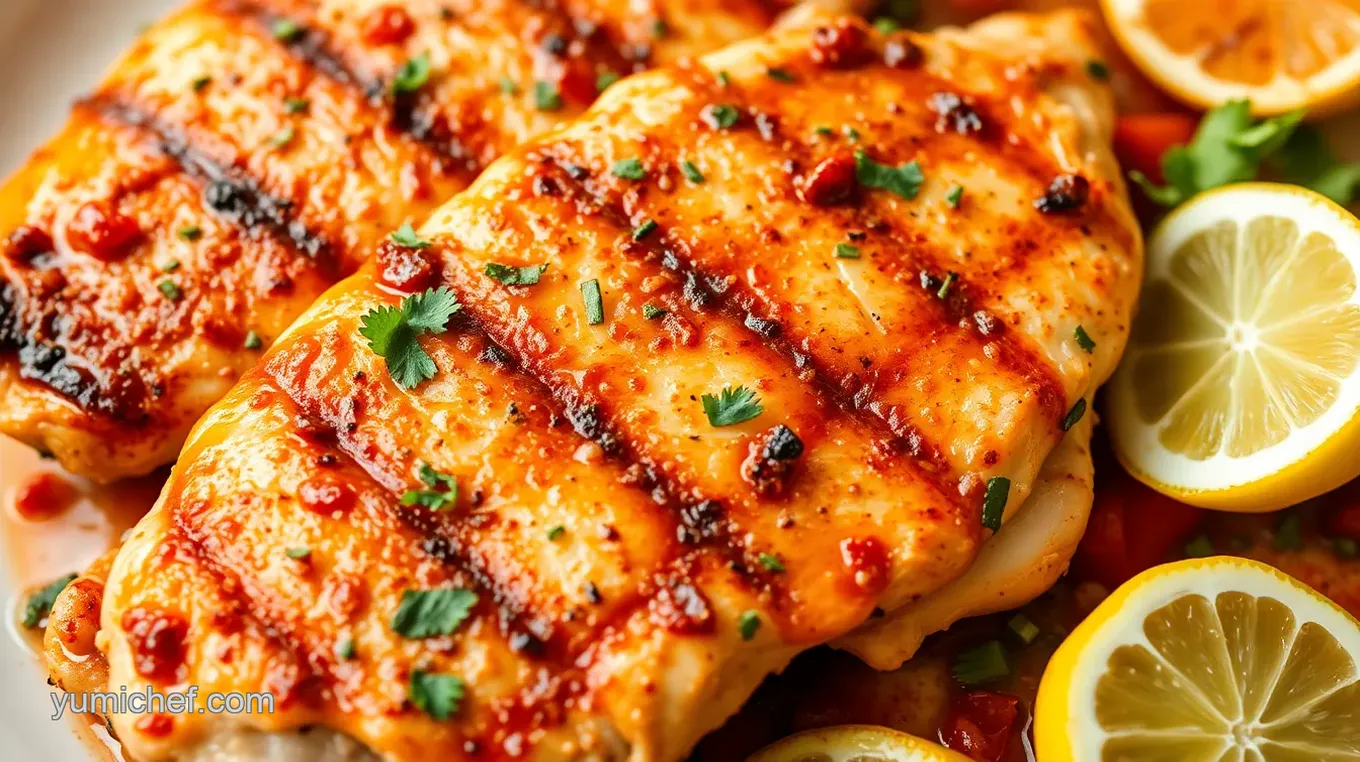 Zesty Grilled Chicken with Flavorful Marinade