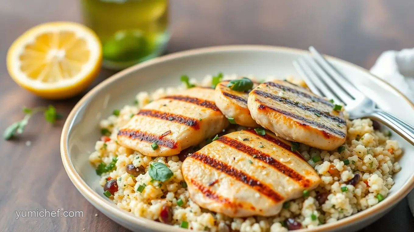 Roam Diet Grilled Lemon Herb Chicken