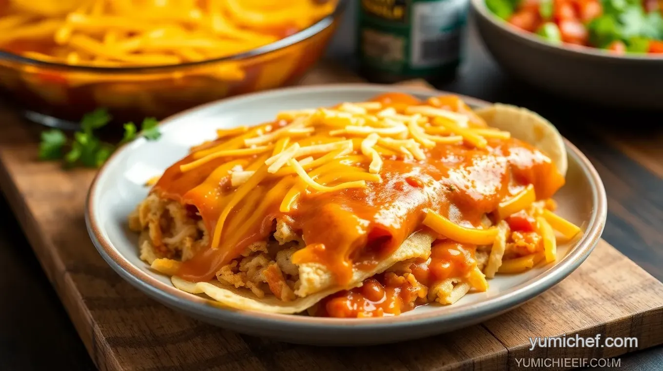 Cheesy Enchiladas with Wolf Brand Chile