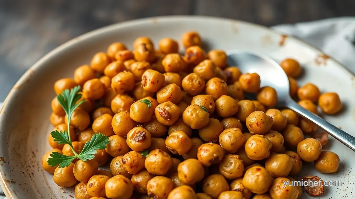 Crunchy Chickpea Snack