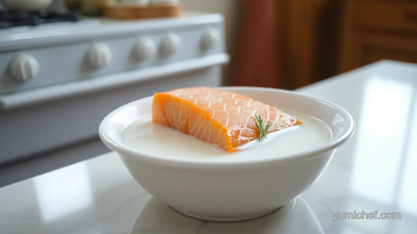 Creamy Soaked Salmon Delight