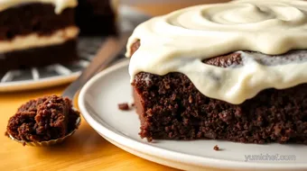 How to Bake Chocolate Cake with Creamy Frosting: A Decadent Delight! recipe card