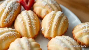 Bake Creamy Madeleines - Delightful Treats recipe card