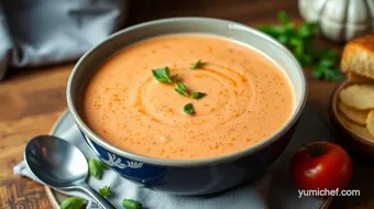 How to Blend Creamy Tomato Bisque in 30 Minutes: A Cozy Delight! recipe card