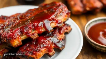 Chefs Barbeque Ribs in a Pressure Cooker Recipe: The Best Tender Ribs You'll Love! recipe card