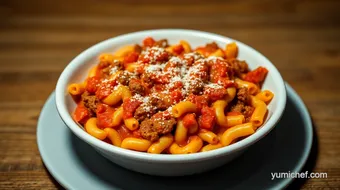 Ultimate Beefaroni Recipe: A Delicious Throwback to Childhood! recipe card