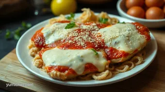 How to Make My Grandmother's Chicken Parmesan Recipe by https://cookcry.com/ recipe card