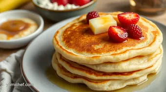 Fluffy Cooking Lupin Flour Pancakes Fast recipe card