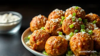 Fry Pork Boudin Balls with Hot Cheetos recipe card