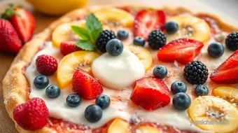 Pampered Chef Fruit Pizza Recipe: Easy & Delicious Summertime Dessert! recipe card