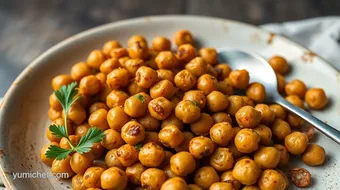 Roast Chickpeas for a Crunchy Snack recipe card