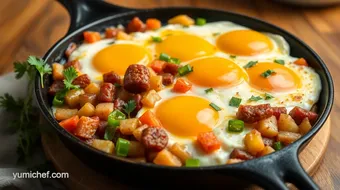 Skillet Hobo Eggs: Delicious and Easy Breakfast recipe card