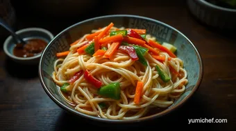 How to Make My Grandmother's Sour Noodles Leaked: A Tangy Delight recipe card