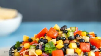 Houston Chef for Small Bites Check Salad: 5 Easy Tex-Mex Salad Ideas! recipe card