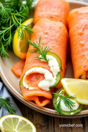 Assemble Smoked Salmon Rolls in 15 Minutes presentation