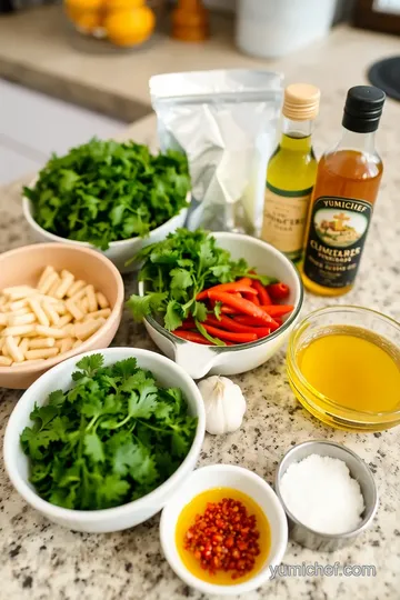 Chimichurri Tomato Pizza ingredients