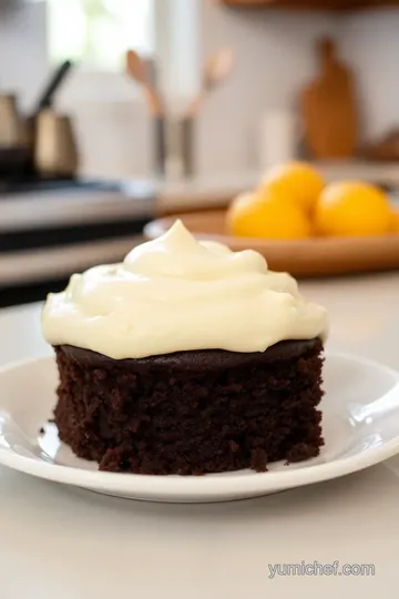 Decadent Chocolate Cake with Creamy Frosting steps