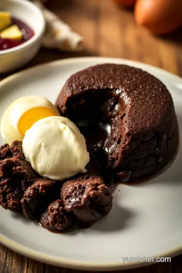 Bake Chocolate Lava Cake | Gooey & Delicious presentation