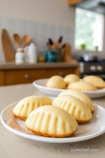 Creamy Madeleines steps