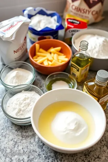 Crispy Pizza Dough ingredients