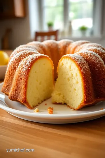 Fluffy Egg White Bundt Cake steps