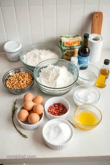 Fluffy Almond Flour Gluten-Free Bread ingredients