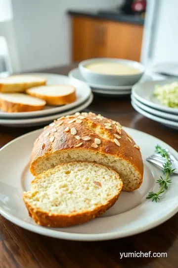 Fluffy Almond Flour Gluten-Free Bread presentation