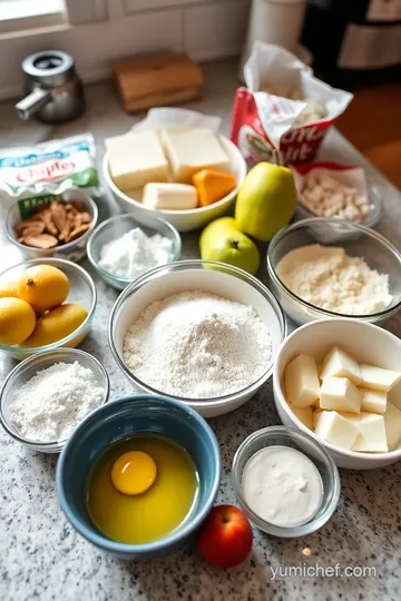 Dairy-Free Koogle Pear Cake ingredients