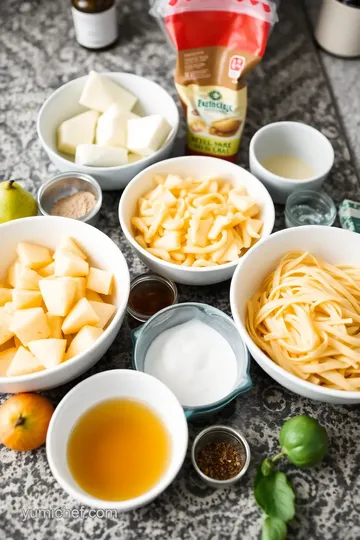 Dairy-Free Pear Kugel ingredients