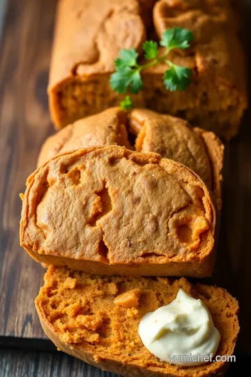 Bake Sweet Potato Bread with Miso Goodness presentation