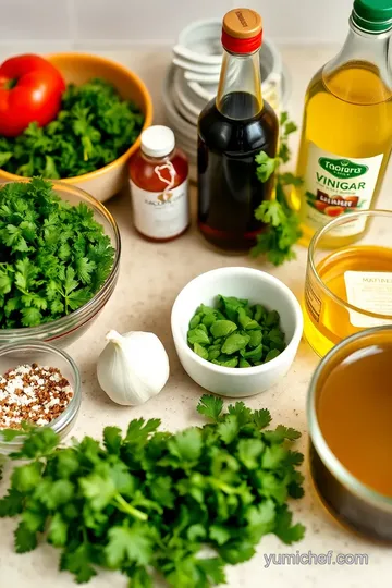 Bake Sweet Tomato Chimichurri Pizza Delight ingredients