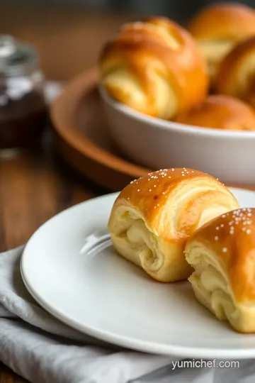 Irresistibly Flaky Swiss Crescent Rolls presentation