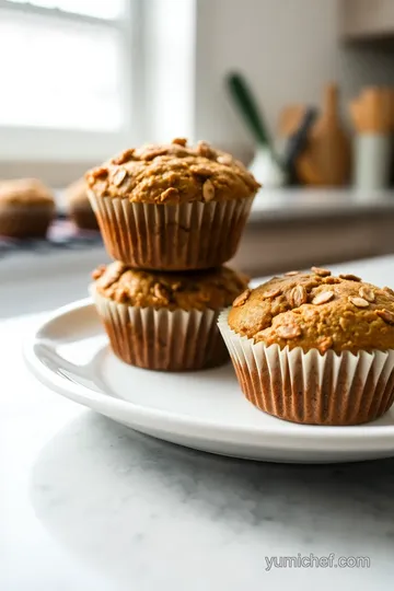 Vegan Zucchini Muffins with Oats steps