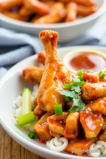 Chef Tatung s Spicy Chicken Feet Recipe presentation