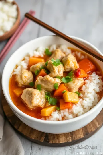 Chopt Spicy Chicken Soup Recipe with Rice: The Ultimate Comfort Meal! presentation