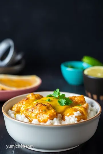 Churu Chicken Amarillo presentation