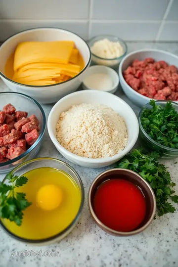 Olive Garden Inspired Spaghetti and Meatballs ingredients