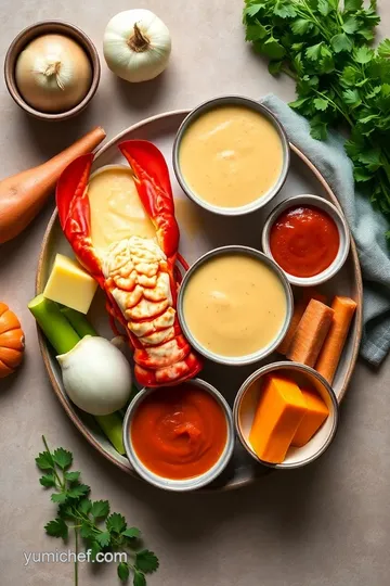 Cooked Lobster Bisque - A Creamy Seafood Delight ingredients