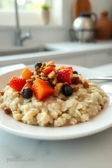 Oatmeal with Coconut Milk and Maple Syrup steps