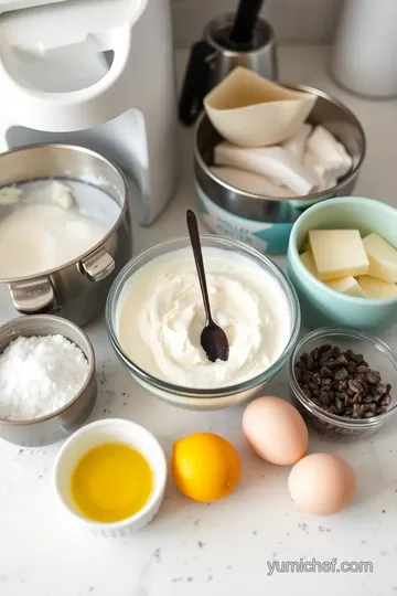 Creamy Vanilla Bean Ice Cream with a Twist ingredients