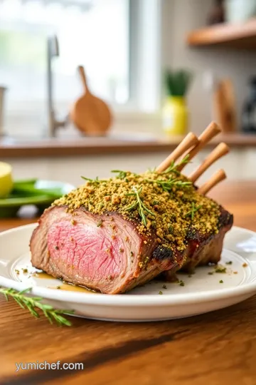 Darrell’s Herb-Crusted Roasted Rack of Lamb steps