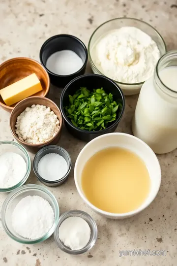 Decadent Creamy Garlic Sauce ingredients