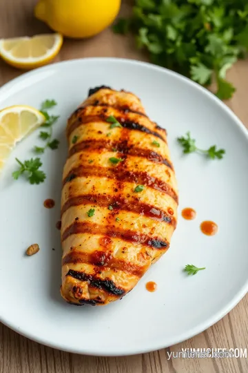 Zesty Grilled Chicken with Flavorful Marinade presentation