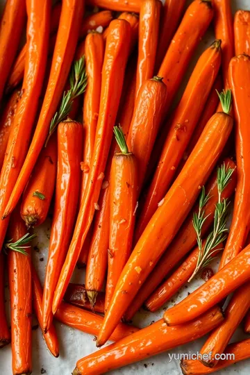 Ina Garten Roasted Carrots presentation