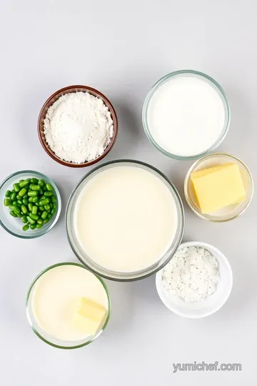 Quick and Easy 10-Minute Cream Sauce Base ingredients